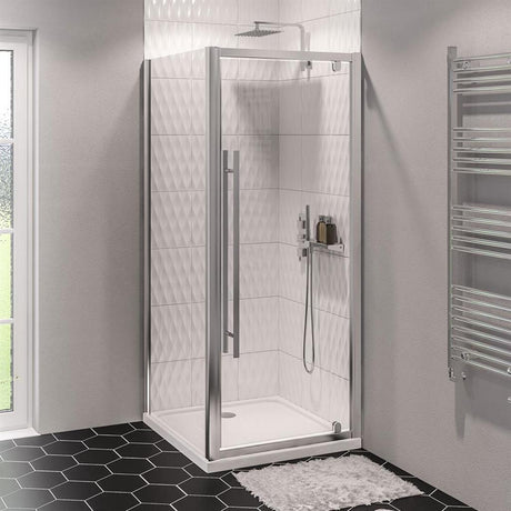 Eastbrook Vantage 2000 Side Panel 1000mm - Silver - 49.0037 - TAP 'N' SHOWER