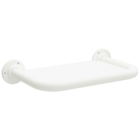 Bathex Professional Stainless Steel Backrest 400mm x 240mm - White - 49200