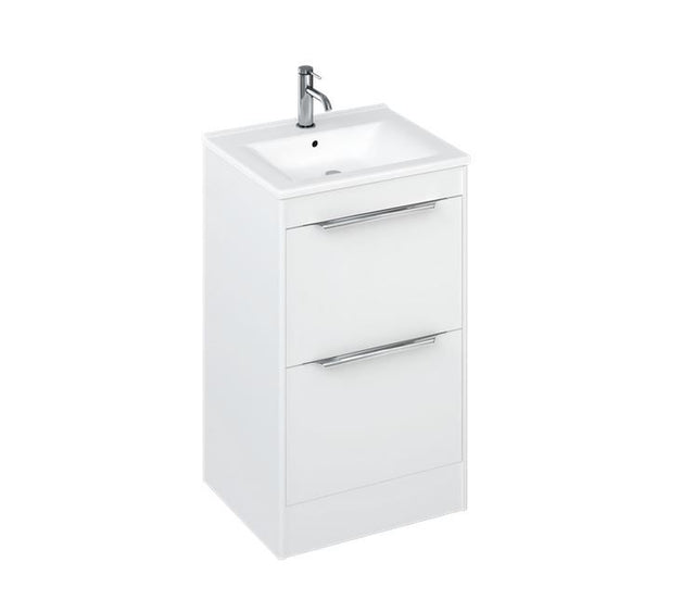 Britton Shoreditch Note 1TH Basin 550mm - Gloss White - SHR.055