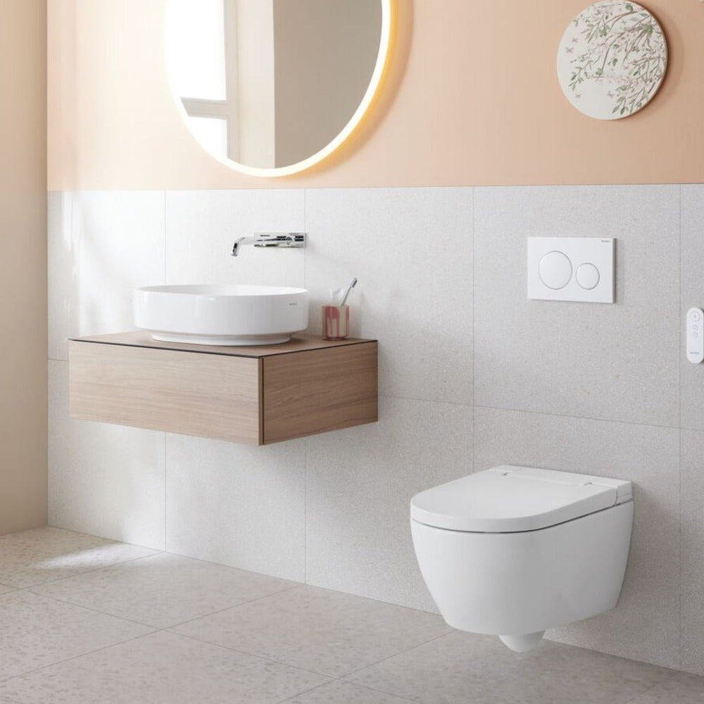 Geberit VariForm Cabinet for Lay - On Basin One Drawer 750mmW - Oak - 501.163.00.1 - TAP 'N' SHOWER