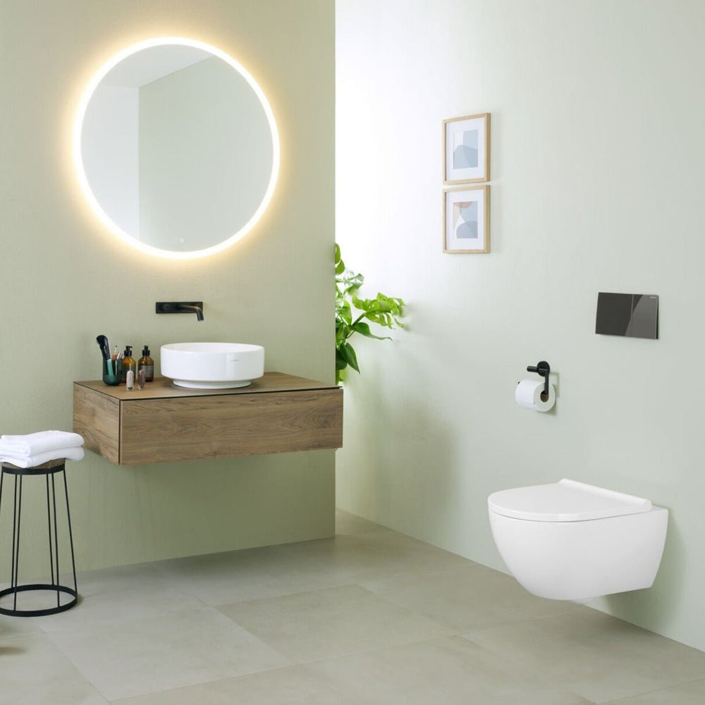 Geberit VariForm Cabinet for Lay - On Basin One Drawer 900mmW - Hickory - 501.168.00.1 - TAP 'N' SHOWER