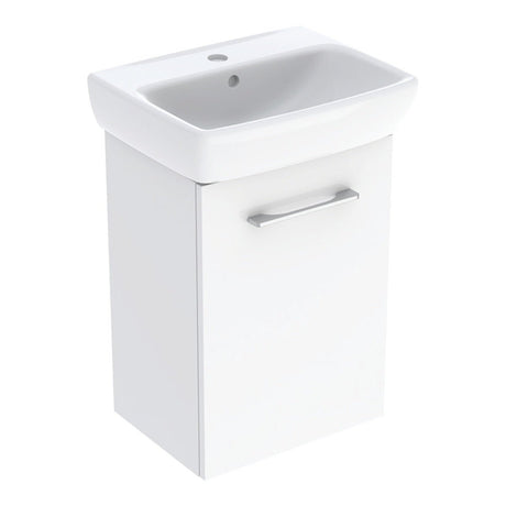 Geberit Selnova Basin & Cabinet Boxed Set 450mm - White - 502.746.00.1 - TAP 'N' SHOWER
