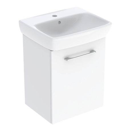 Geberit Selnova Basin & Cabinet Boxed Set 500mm - White - 502.750.00.1 - TAP 'N' SHOWER