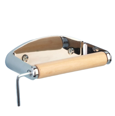 Bathex Essential Locking Toilet Roll Holder - Chrome - 50900
