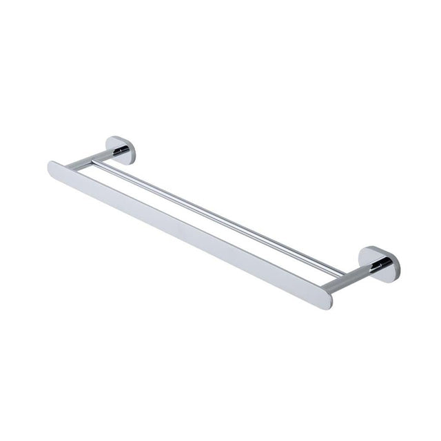 Eastbrook Salerno Wall Mounted Double Towel Rail 666mm - Chrome - 52.029 - TAP 'N' SHOWER