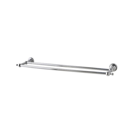 Eastbrook Rockingham Wall Mounted Double Towel Rail 615mm - Chrome - 52.047 - TAP 'N' SHOWER