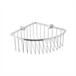 Eastbrook Wall Mounted 1 Tier Corner Basket 197mm - Chrome - 52.201 - TAP 'N' SHOWER