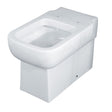 Oakham Orchid Back to Wall Toilet WC Pan 337mm White