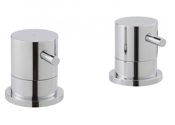 JTP Florence Panel Valves - Chrome - 55809