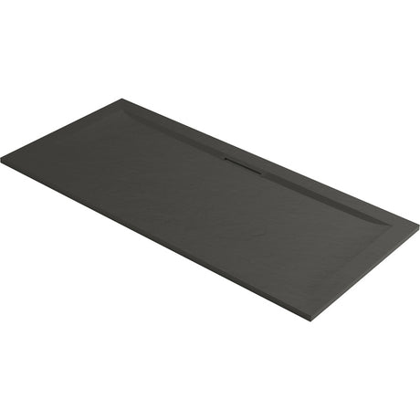 Mira Flight 0 Upstands Rectangle shower tray 1800 x 800 - Slate Grey - 1.1898.152.SS4