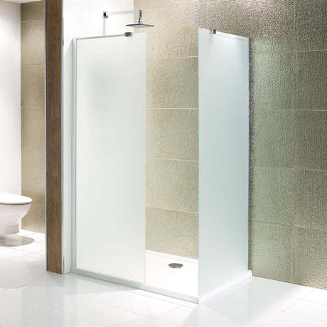 Eastbrook Volente Frameless Shower Enclosure Side Panel 1000mm - Frosted Glass - 58.031 - TAP 'N' SHOWER