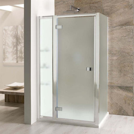 Eastbrook Volente Shower Enclosure In Line Panel 300mm - Frosted Glass - 58.042 - TAP 'N' SHOWER
