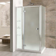 Eastbrook Volente Shower Enclosure In Line Panel with Shelves 300mm - Frosted Glass - 58.043 - TAP 'N' SHOWER