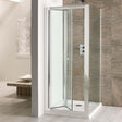 Eastbrook Volente Shower Enclosure Bifold Door 700mm - Clear Glass - 58.501 - TAP 'N' SHOWER