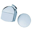 Hansgrohe Exafill Finish Set chrome bath filler waste and overflow covers with corrosion-resistant finish