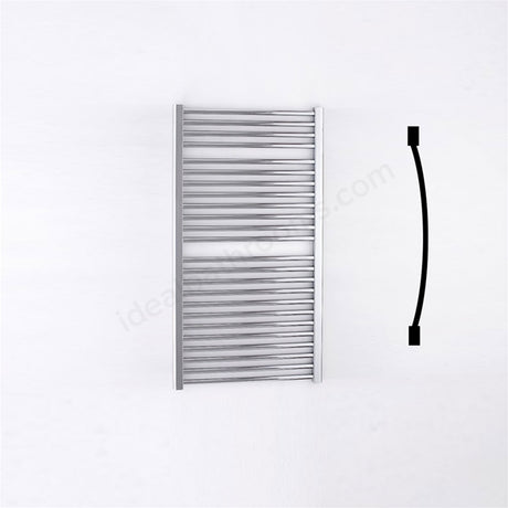 Oakham Towel Rail Curved Tubes 1110mm X 600mm Chrome