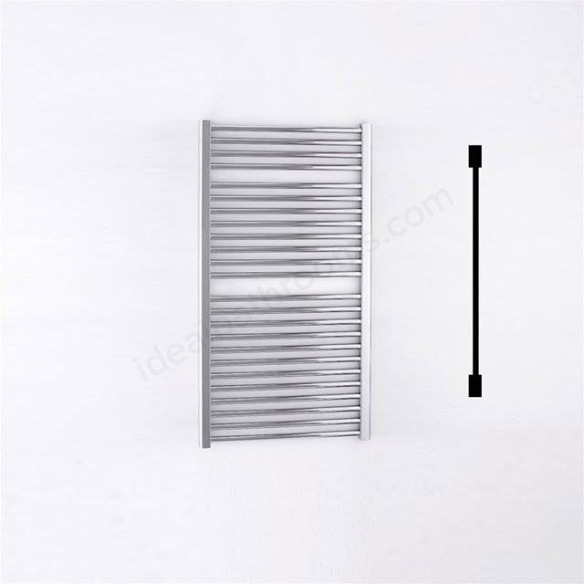 Oakham Towel Rail Straight Tubes 1110mm X 600mm Chrome