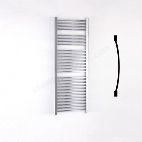 Oakham Towel Rail Curved Tubes 1420mm X 500mm Chrome