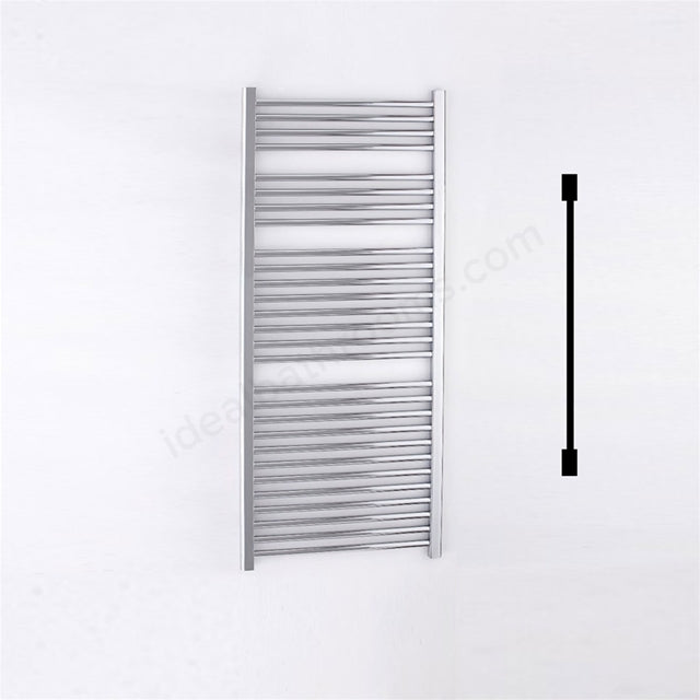 Oakham Towel Rail Straight Tubes 1430mm X 600mm Chrome