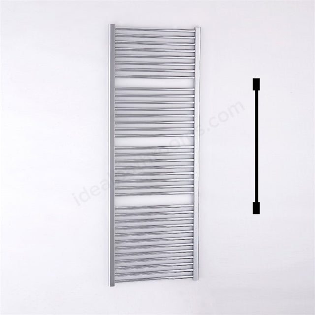 Oakham Towel Rail Straight Tubes 1700mm X 600mm Chrome