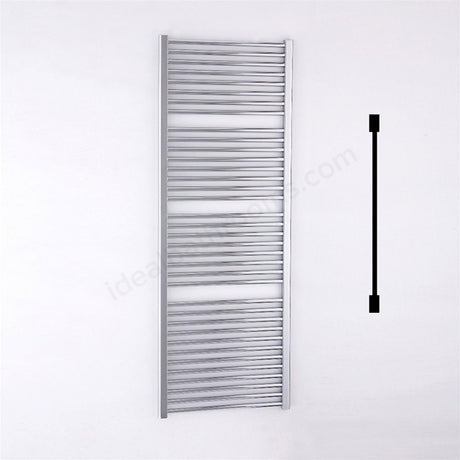 Oakham Towel Rail Straight Tubes 1700mm X 600mm Chrome