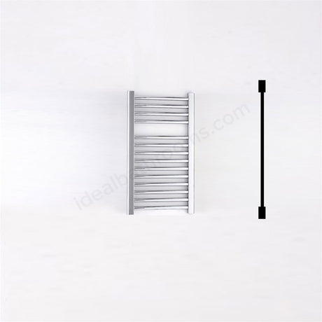 Oakham Towel Rail Straight Tubes 690mm X 450mm Chrome