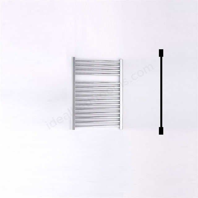 Oakham Towel Rail Straight Tubes 690mm X 500mm Chrome