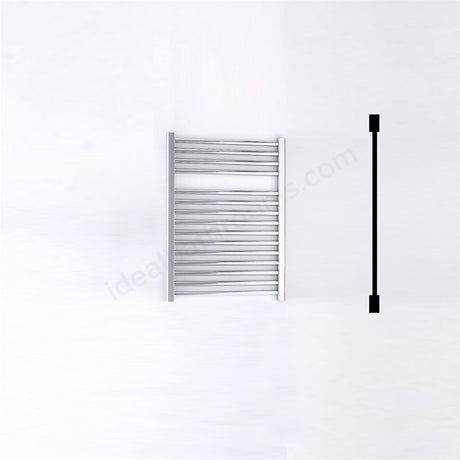 Oakham Towel Rail Straight Tubes 690mm X 500mm Chrome