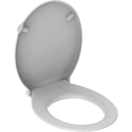 Geberit Selnova Comfort Antibacterial Standard Toilet Seat and Cover - White - 500.133.00.1 - TAP 'N' SHOWER
