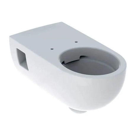 Geberit Selnova Comfort Rimless Semi Shrouded Wall Hung Pan - White - 500.693.01.7 - TAP 'N' SHOWER