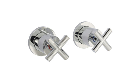 JTP Solex Stop Valves - Chrome - 66089