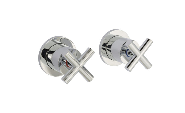 JTP Solex Stop Valves - Chrome - 66089