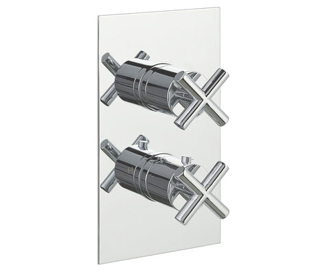 JTP Solex 1 Outlet Thermostat  - Chrome - 16651A