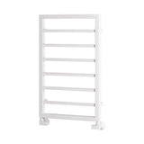 Eastbrook Ryton Straight Framed Designer Towel Radiator 800mm x 500mm - Matt White - 61.0002 - TAP 'N' SHOWER