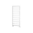Eastbrook Ryton Straight Framed Designer Towel Radiator 1200mm x 500mm - Matt White - 61.0004 - TAP 'N' SHOWER