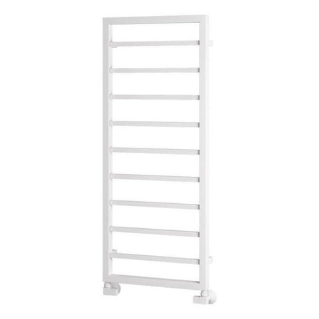 Eastbrook Biava Hidden Vent Straight Multirail Towel Radiator 400mm x 360mm - Matt Black - 61.0004 - TAP 'N' SHOWER