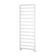 Eastbrook Ryton Straight Framed Designer Towel Radiator 1600mm x 600mm - Matt White - 61.0007 - TAP 'N' SHOWER