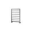 Eastbrook Ryton Straight Framed Designer Towel Radiator 800mm x 600mm - Chrome - 61.0015 - TAP 'N' SHOWER