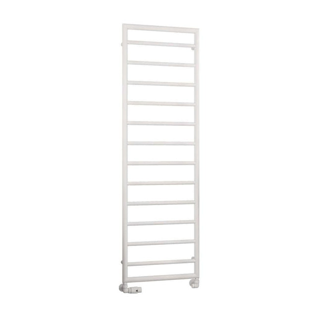 Eastbrook Kenilworth Straight Framed Designer Towel Radiator 1600mm x 500mm - Matt White - 61.0024 - TAP 'N' SHOWER