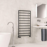 Eastbrook Kenilworth Straight Framed Designer Towel Radiator 1200mm x 600mm - Matt Anthracite - 61.0029 - TAP 'N' SHOWER