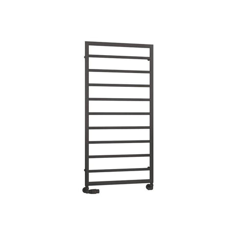 Eastbrook Kenilworth Straight Framed Designer Towel Radiator 1200mm x 600mm - Matt Anthracite - 61.0029 - TAP 'N' SHOWER