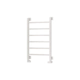 Eastbrook Loxley Square Straight Designer Towel Radiator 800mm x 500mm - Matt White - 61.0038 - TAP 'N' SHOWER