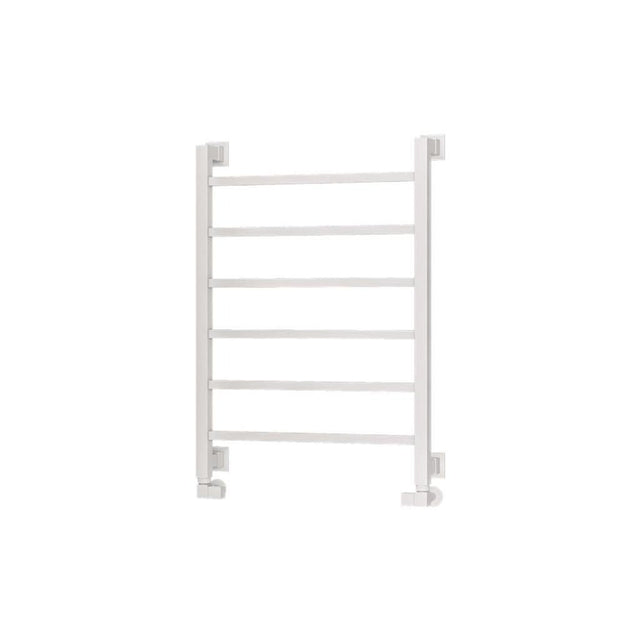 Eastbrook Loxley Square Straight Designer Towel Radiator 800mm x 600mm - Matt White - 61.0039 - TAP 'N' SHOWER
