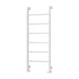 Eastbrook Loxley Square Straight Designer Towel Radiator 1200mm x 500mm - Matt White - 61.0040 - TAP 'N' SHOWER