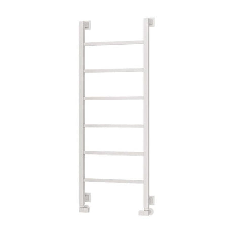 Eastbrook Loxley Square Straight Designer Towel Radiator 1200mm x 500mm - Matt White - 61.0040 - TAP 'N' SHOWER