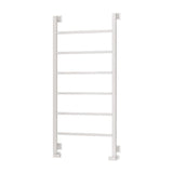 Eastbrook Loxley Square Straight Designer Towel Radiator 1200mm x 600mm - Matt White - 61.0041 - TAP 'N' SHOWER