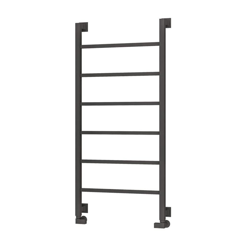 Eastbrook Loxley Square Straight Designer Towel Radiator 1200mm x 600mm - Matt Anthracite - 61.0045 - TAP 'N' SHOWER