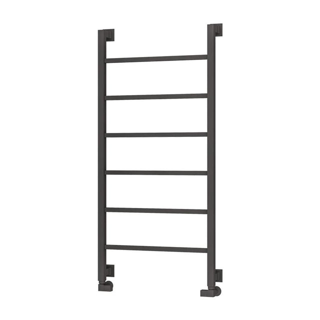 Eastbrook Loxley Square Straight Designer Towel Radiator 1200mm x 600mm - Matt Anthracite - 61.0045 - TAP 'N' SHOWER
