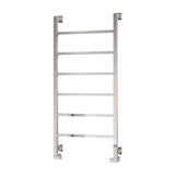 Eastbrook Loxley Square Straight Designer Towel Radiator 1200mm x 600mm - Chrome - 61.0049 - TAP 'N' SHOWER