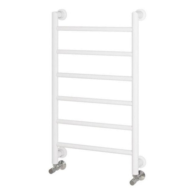 Eastbrook Eshton Straight Designer Towel Radiator 800mm x 500mm - Matt White - 61.0050 - TAP 'N' SHOWER